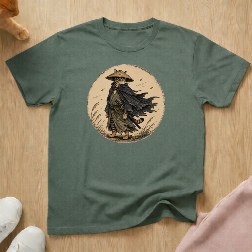 Ronin cat T-shirt