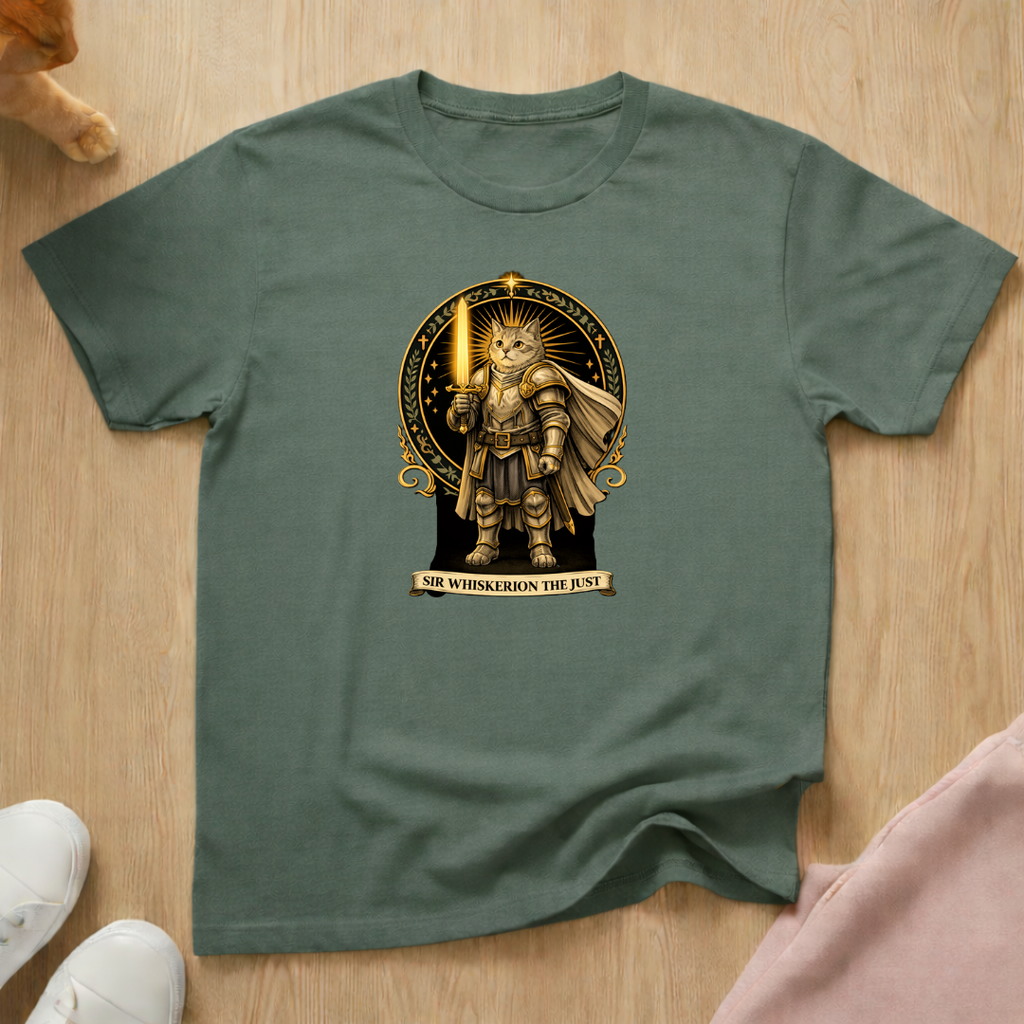 RPG Paladin "Sir Whiskerion" 2 T-shirt