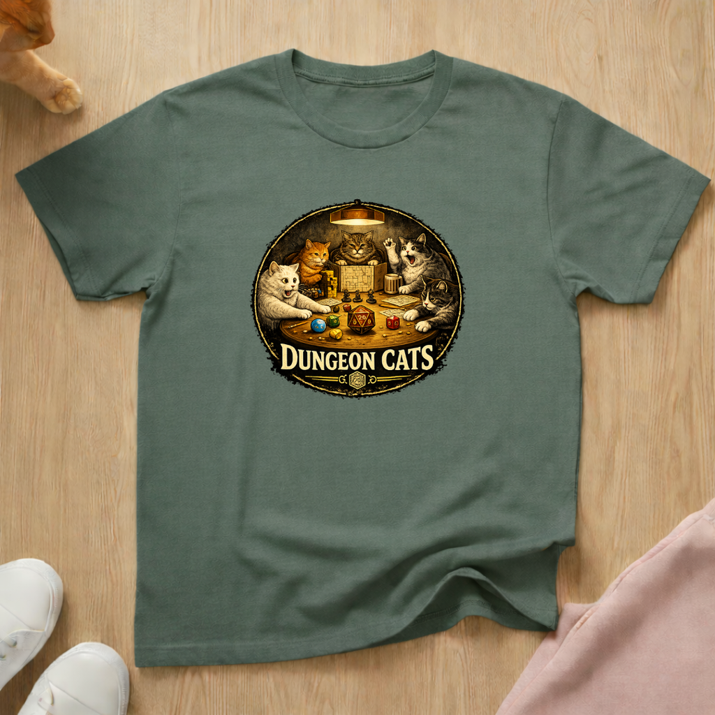 Dungeon cats T-shirt
