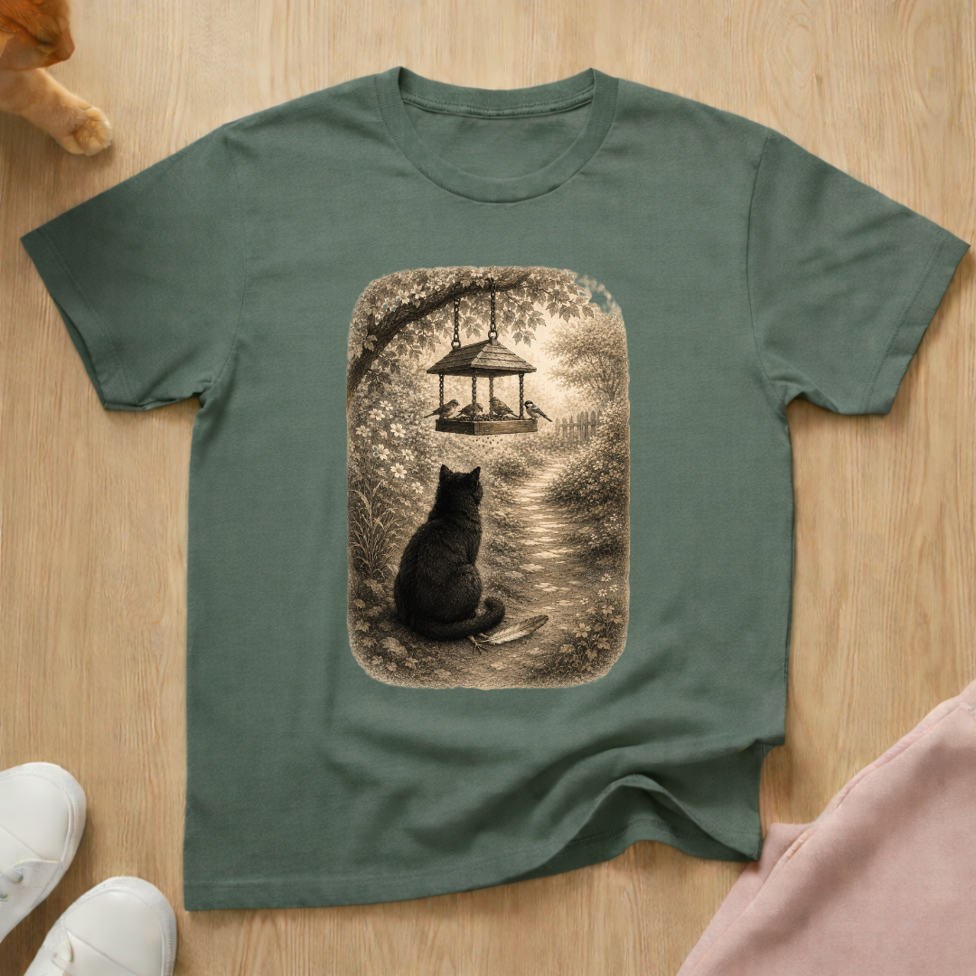 Bird feeder T-shirt