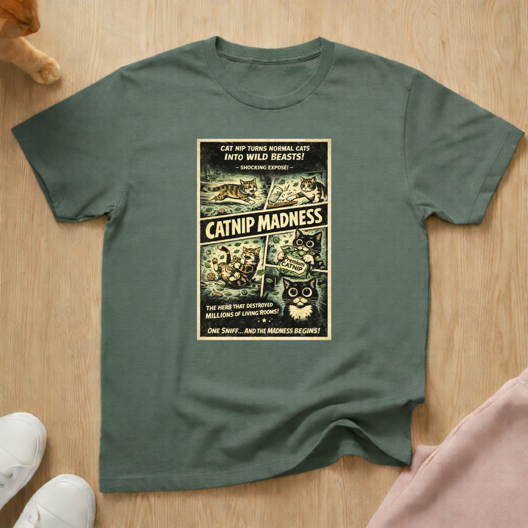 Catnip Madness T-shirt