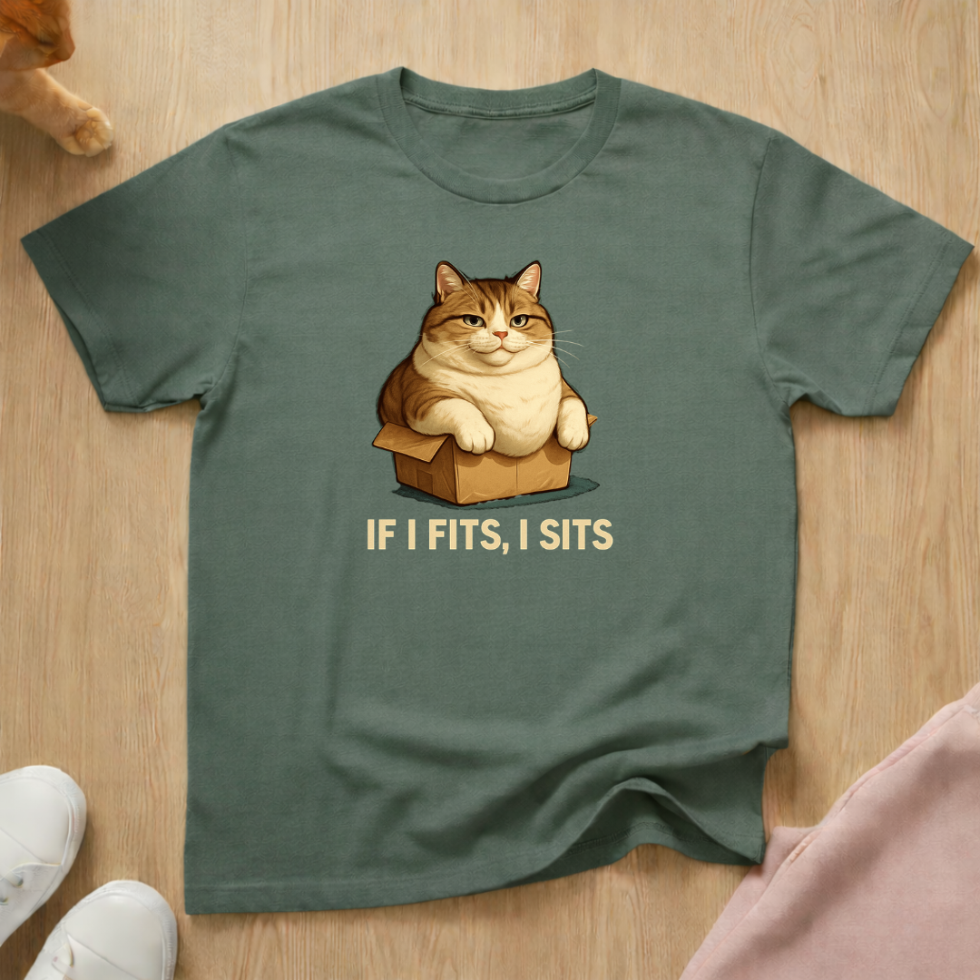 If I Fits cat T-shirt