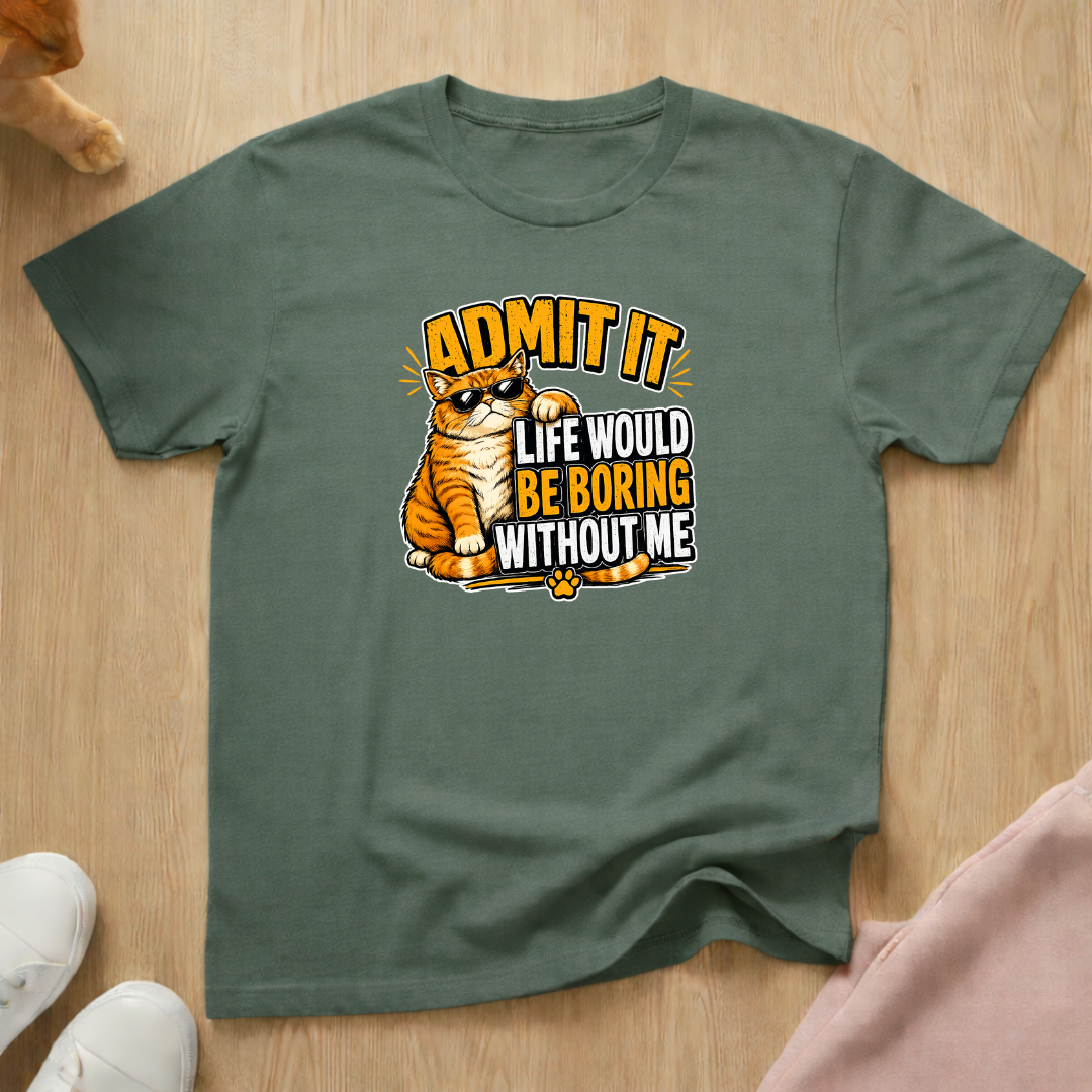 Life would be boring T-shirt