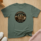 Curious cat support group T-shirt