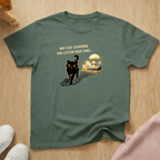Leaving the litter box (White) T-shirt