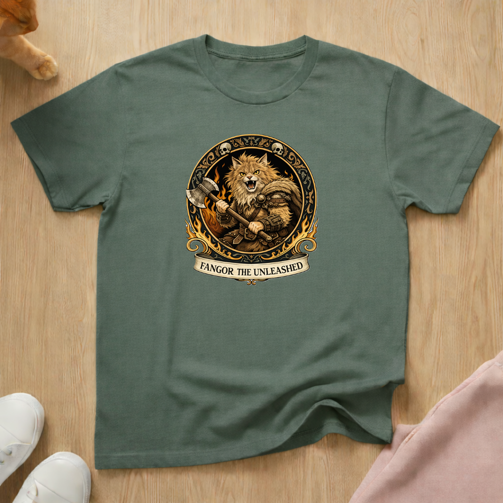 RPG Barbarian "Fangor" T-shirt