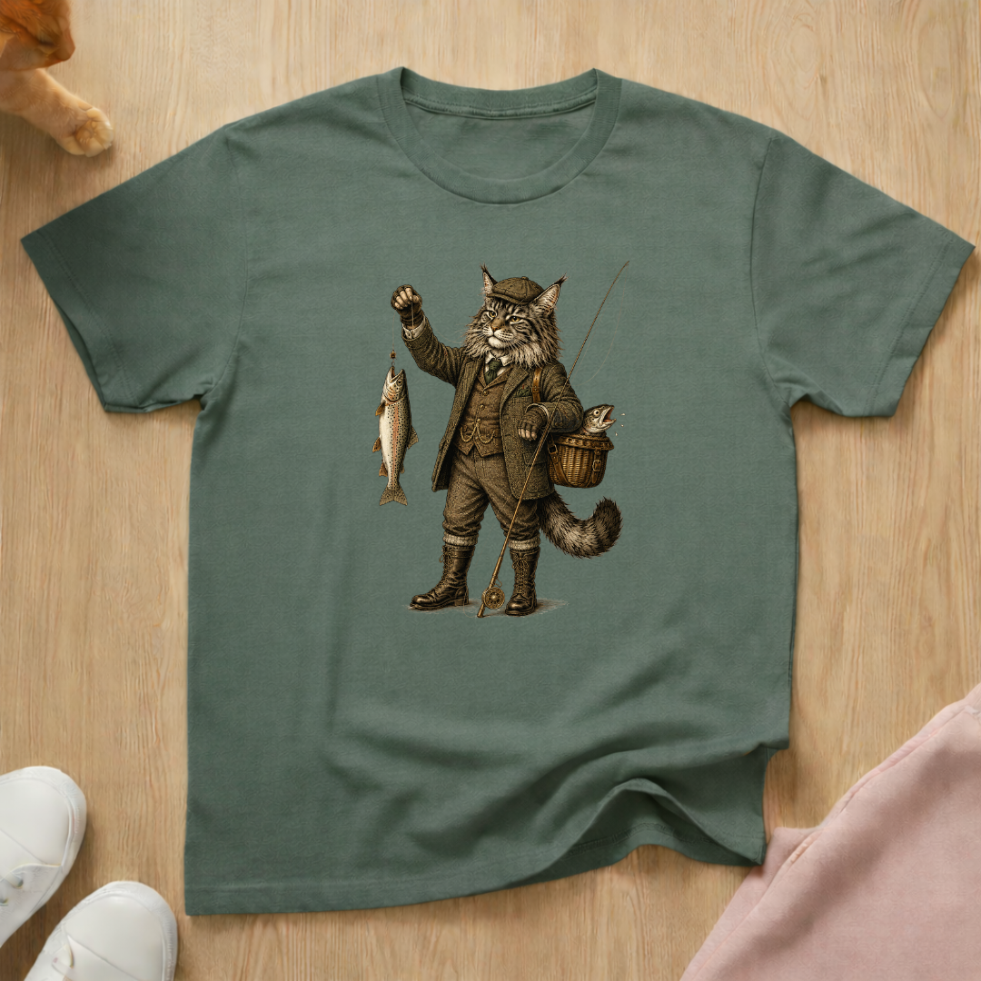 English fly fisher T-shirt