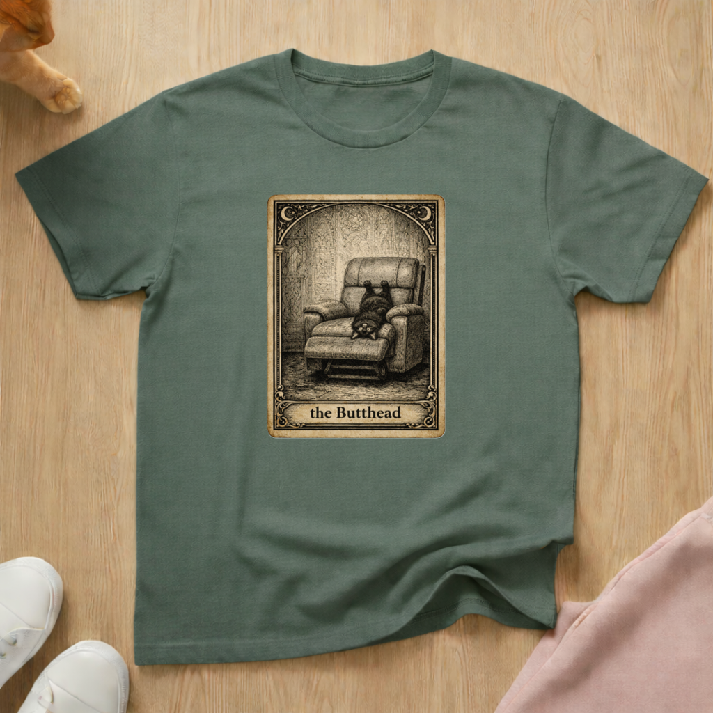 "The Butthead" Tarot Card T-shirt