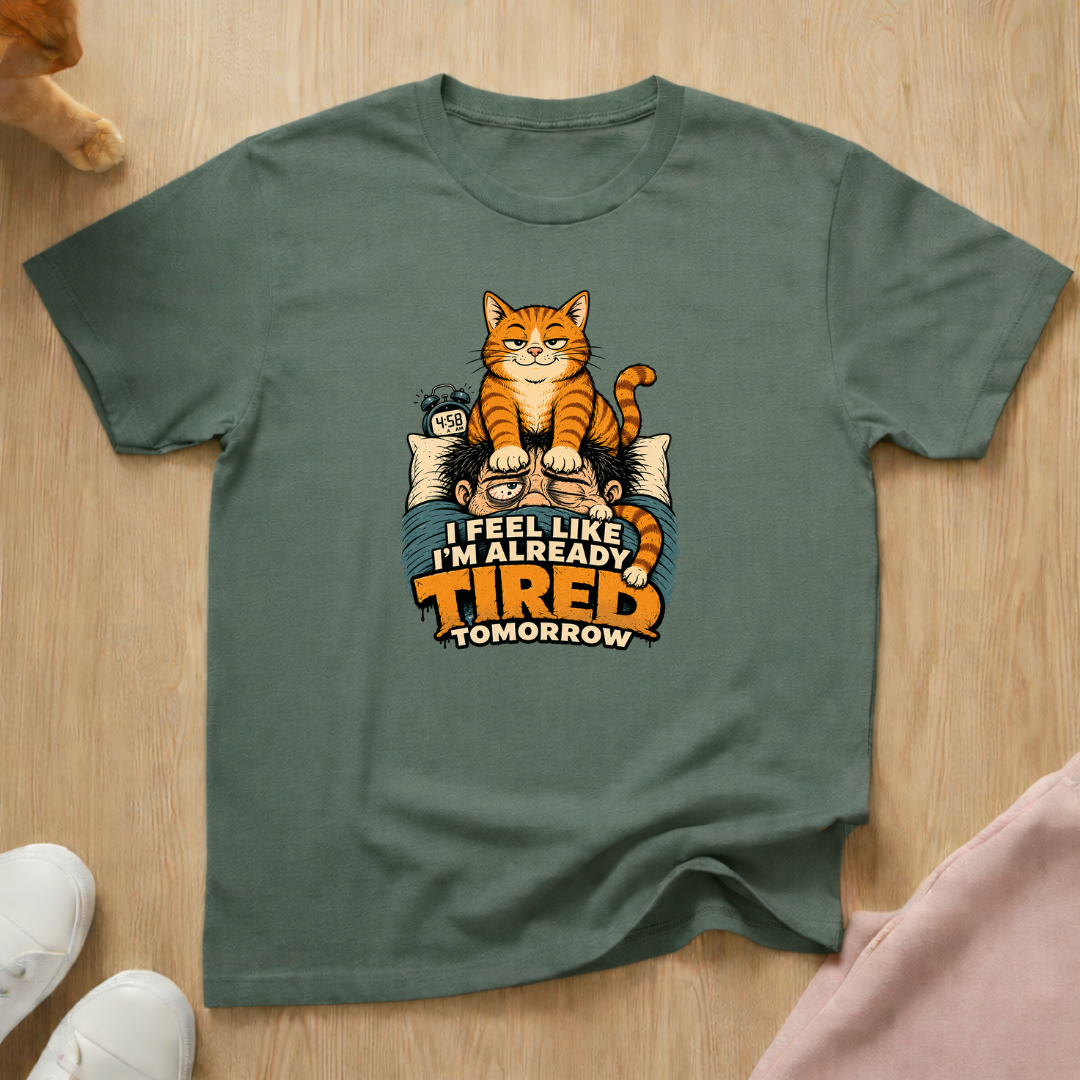 Tired tomorrow T-shirt