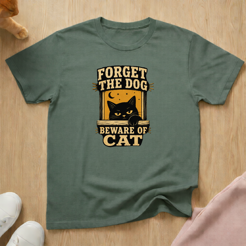 Beware of cat T-shirt