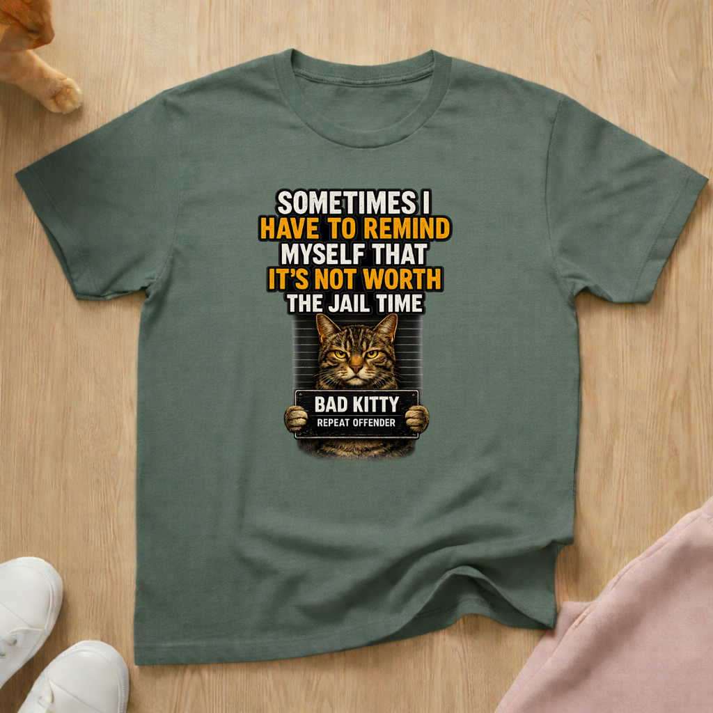 Not worth the jail time T-shirt
