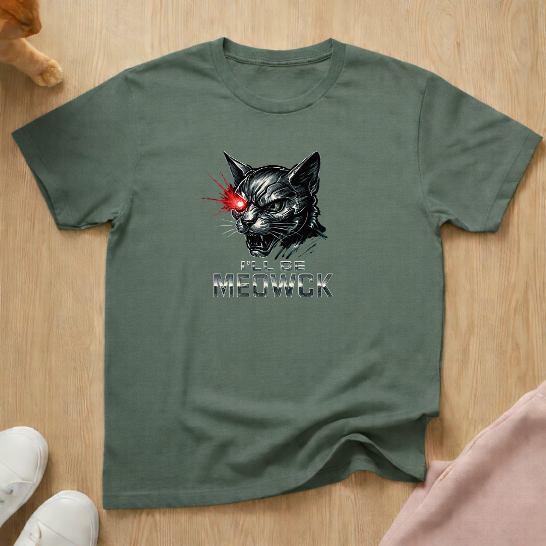 I'll be Meowck cat T-shirt