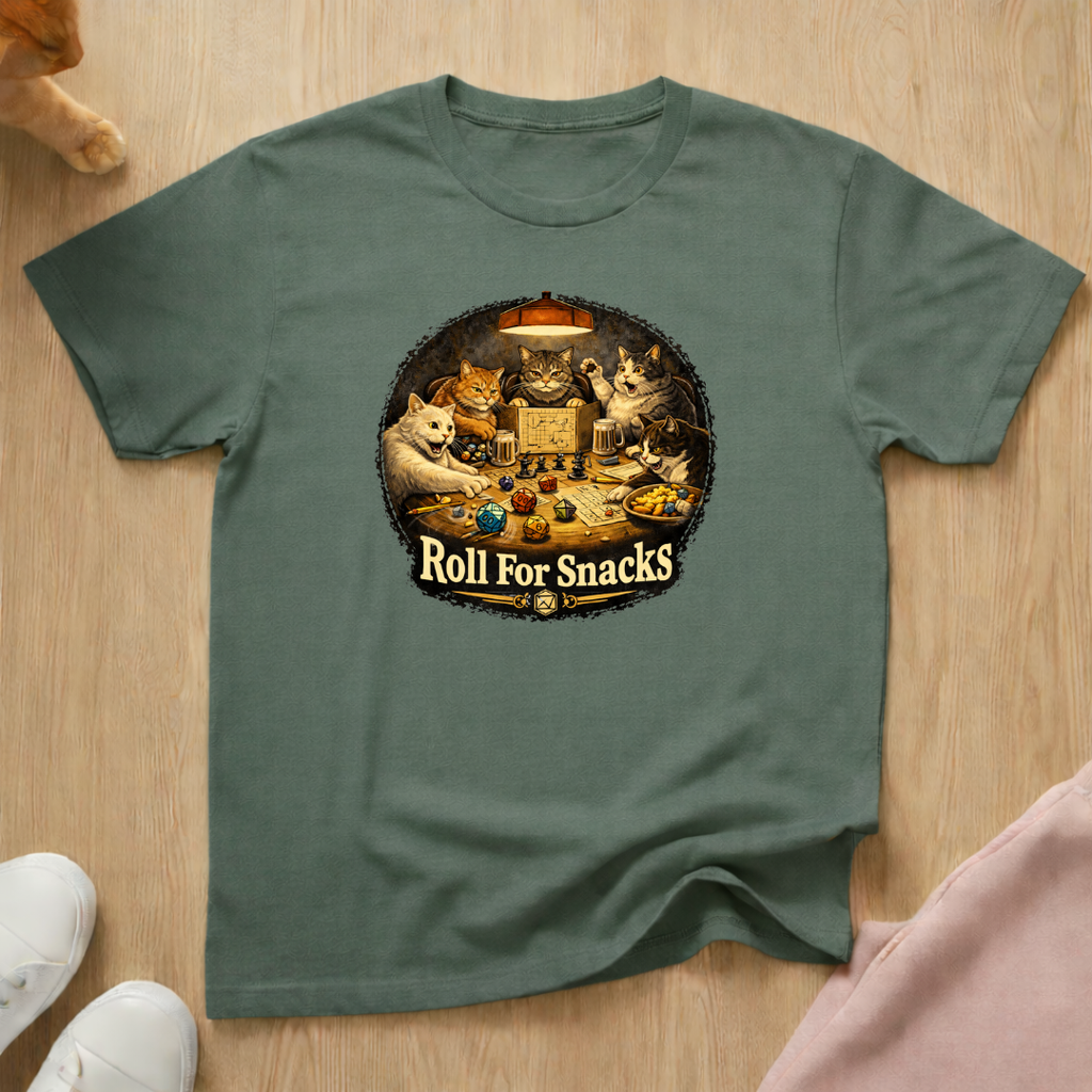 Role for snacks T-shirt