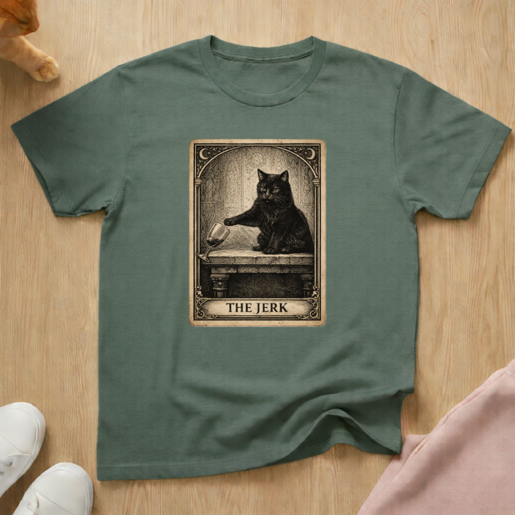 "The Jerk" Tarot Card T-shirt