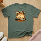 Cat cuddler club T-shirt