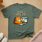 Remember to delete T-shirt