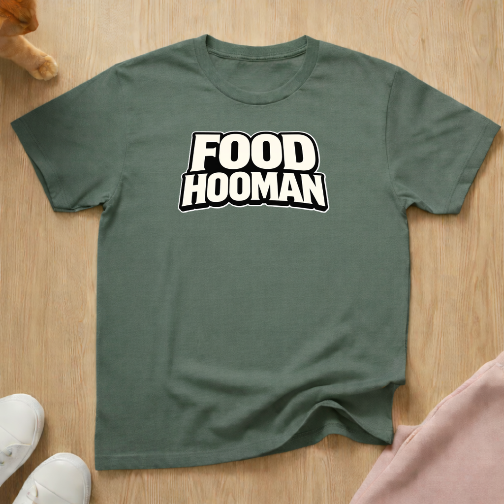 Hooman, Food T-shirt