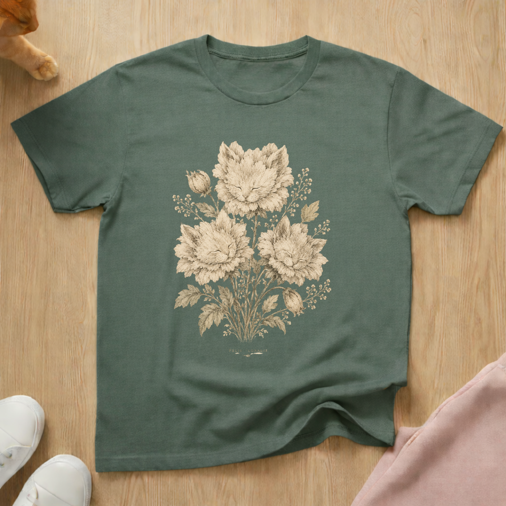 Felis Floralis T-shirt