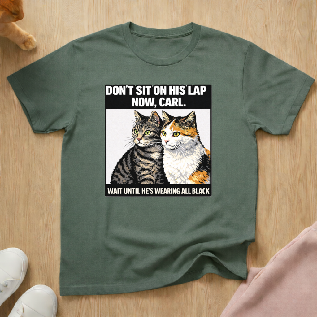 Don't sit Carl T-shirt