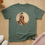 Geisha cat fan T-shirt