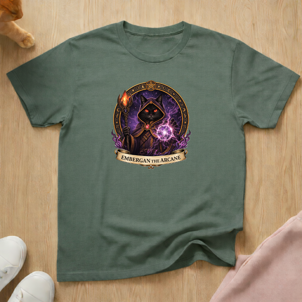 RPG Sorcerer "Embergan" T-shirt