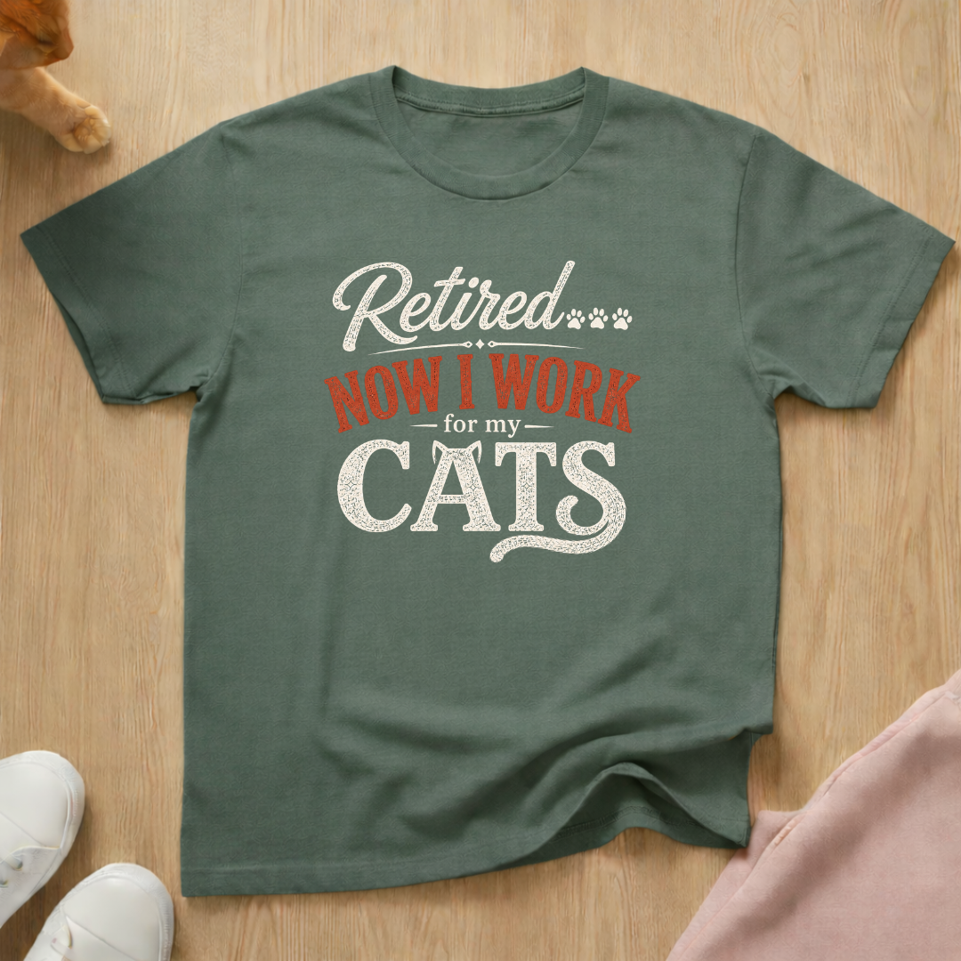 Retired... (light) T-shirt