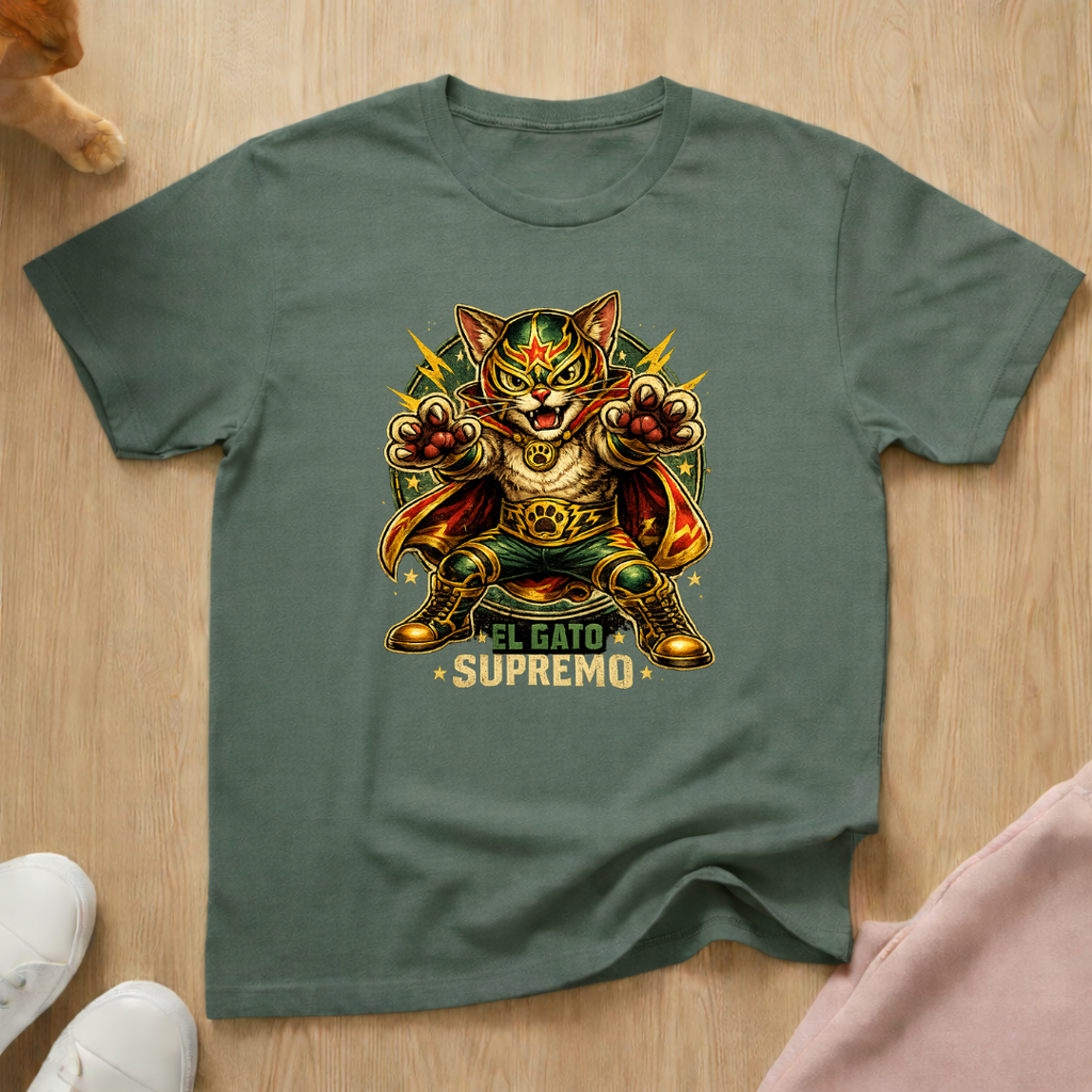 El Gato Supremo T-shirt