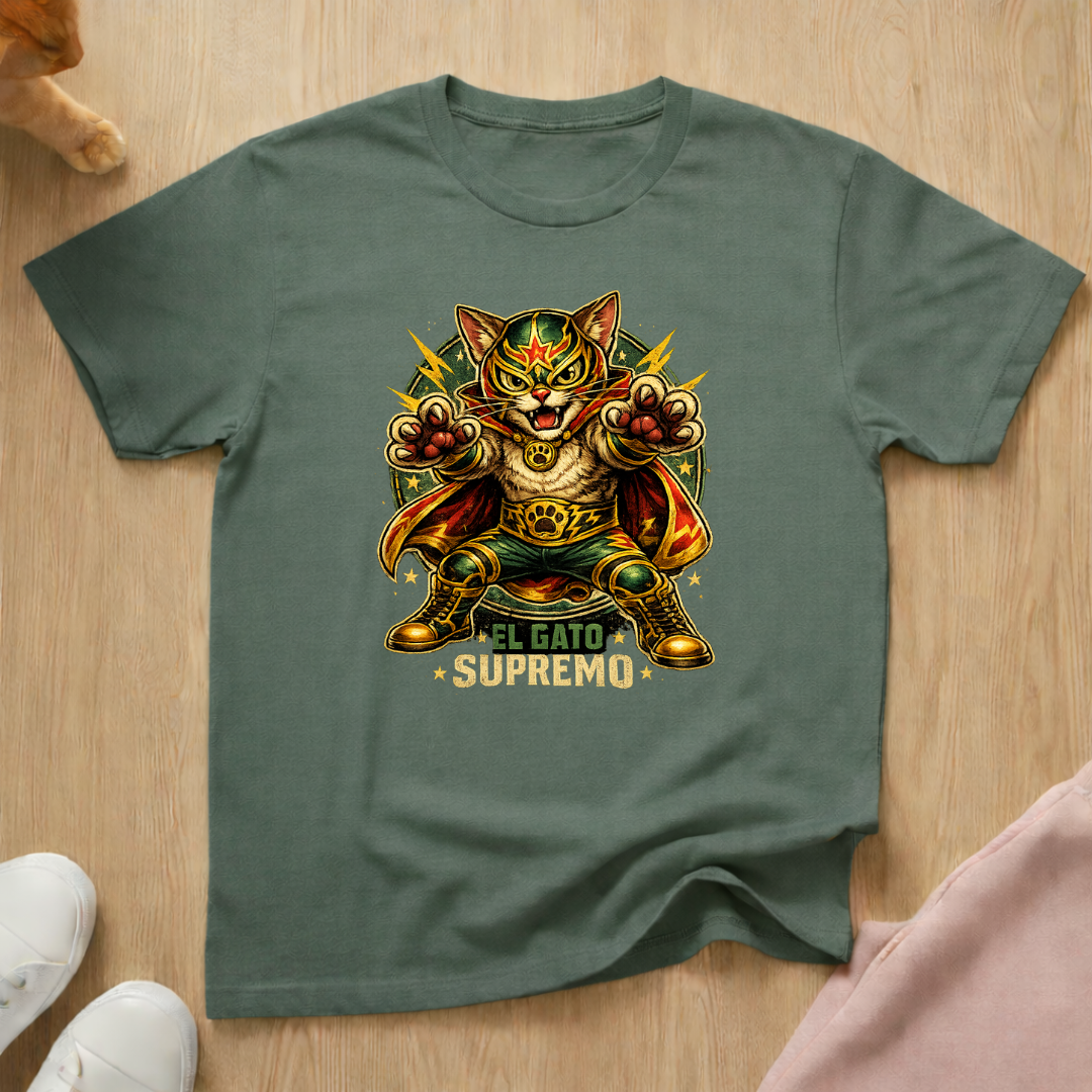 El Gato Supremo T-shirt
