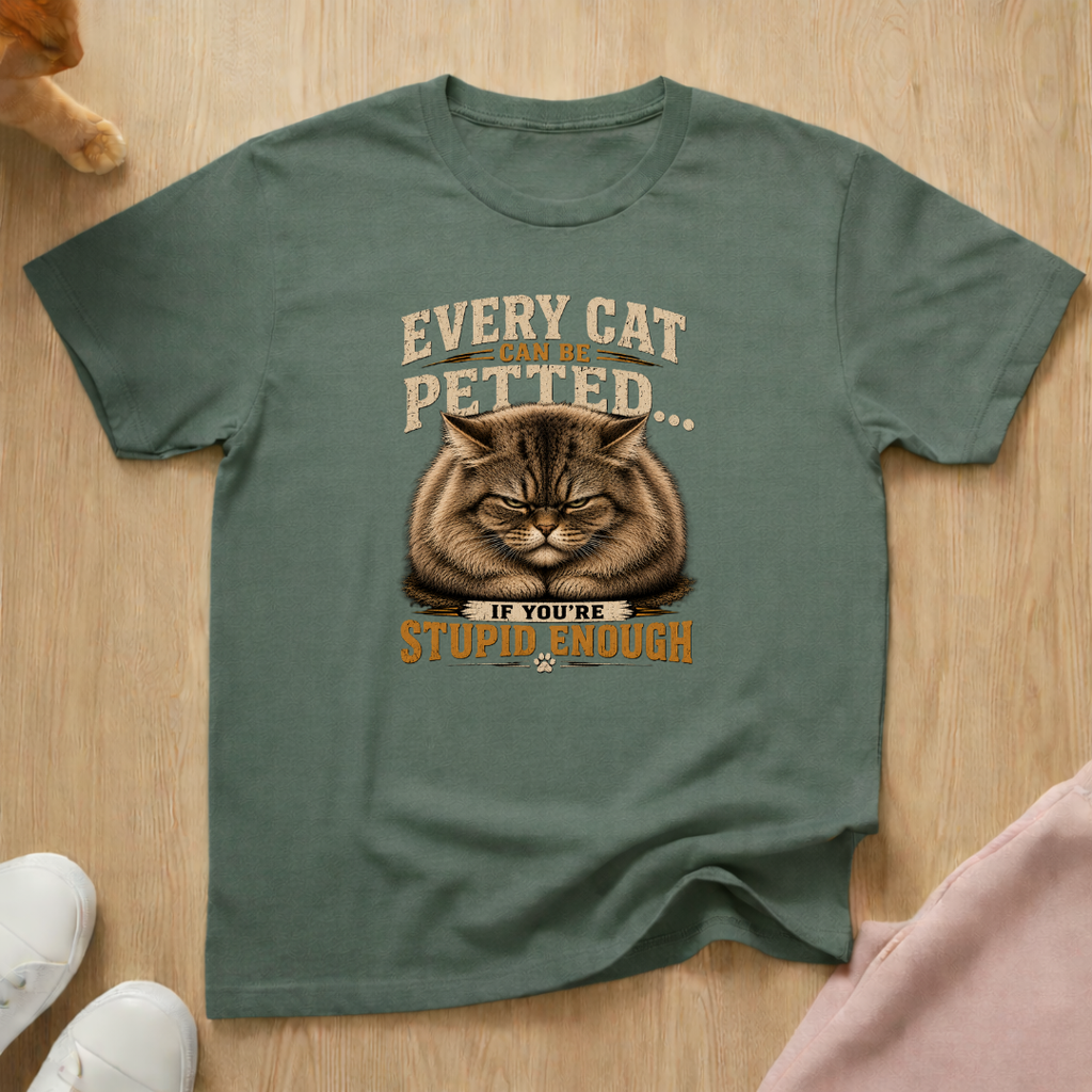 Every cat can be petted... T-shirt