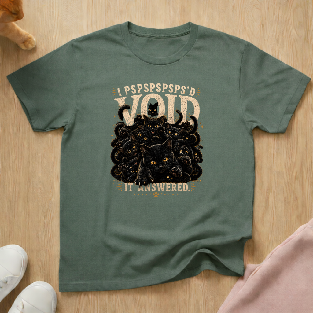 the Void answered T-shirt