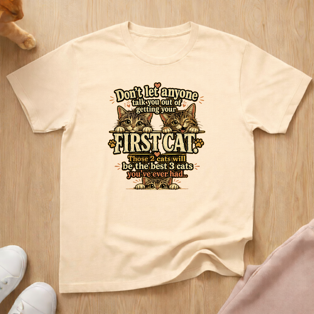 Getting your first cat T-shirt