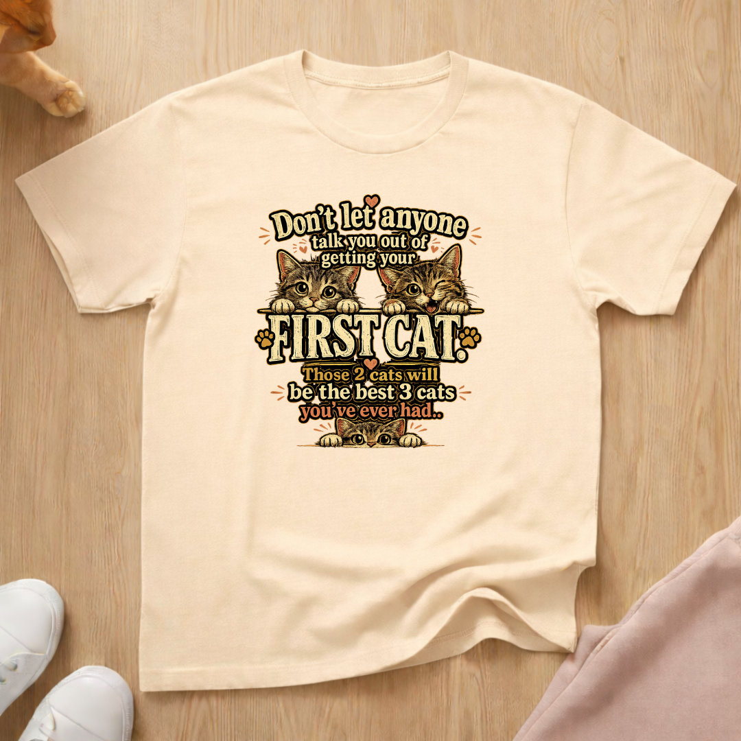 Getting your first cat T-shirt