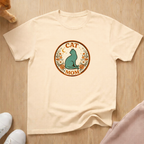 Boho cat mom T-shirt