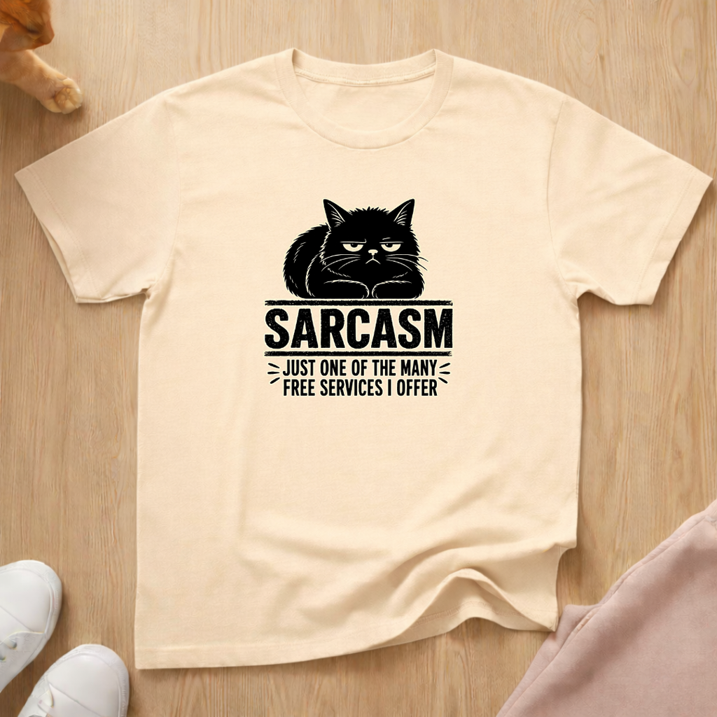 Sarcasm services T-shirt