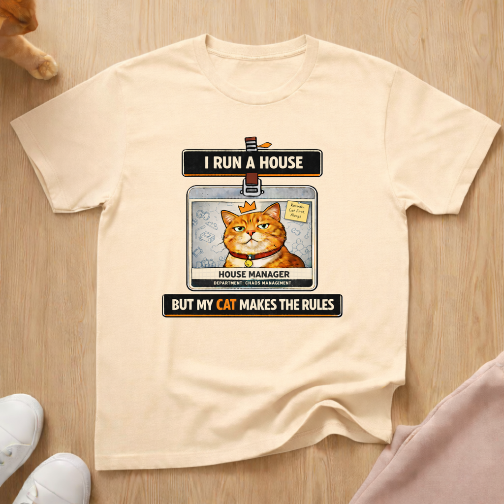 I run a house T-shirt