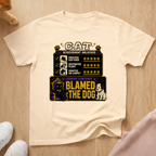 Cat achievement T-shirt