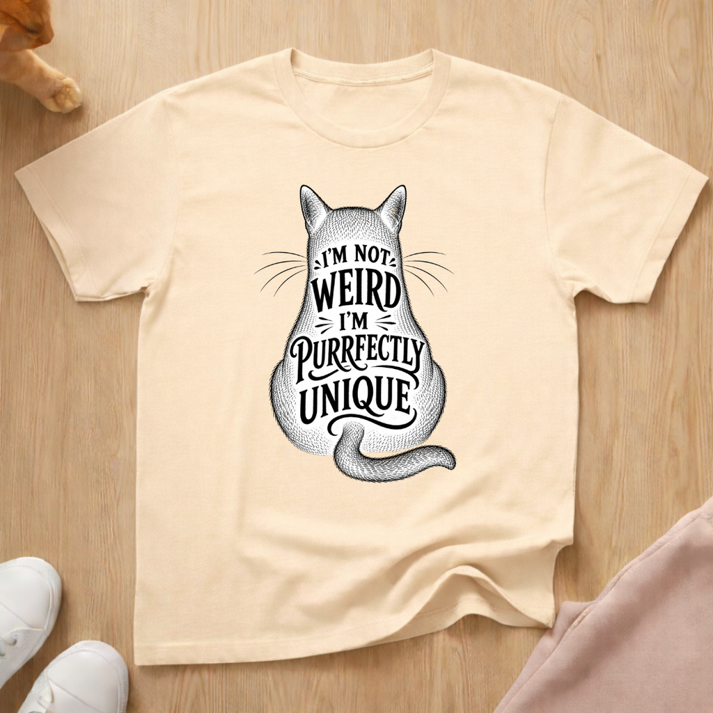 Purrfectly unique (dark) T-shirt