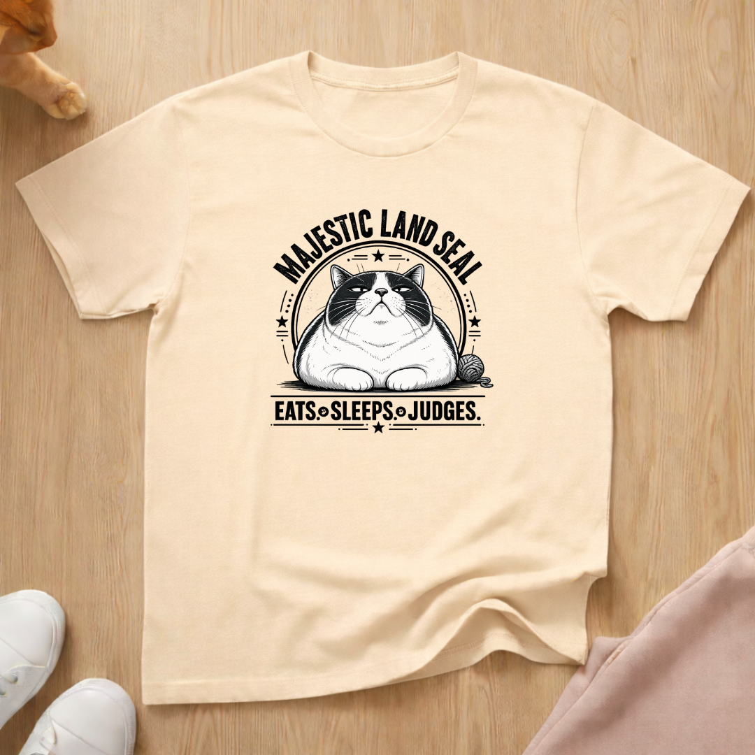 Majestic land seal (dark) T-shirt