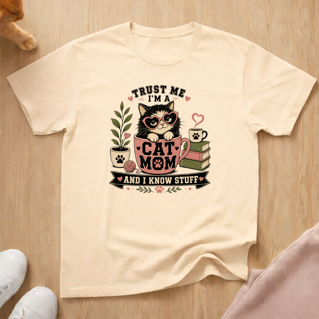 Trust me cat mom T-shirt