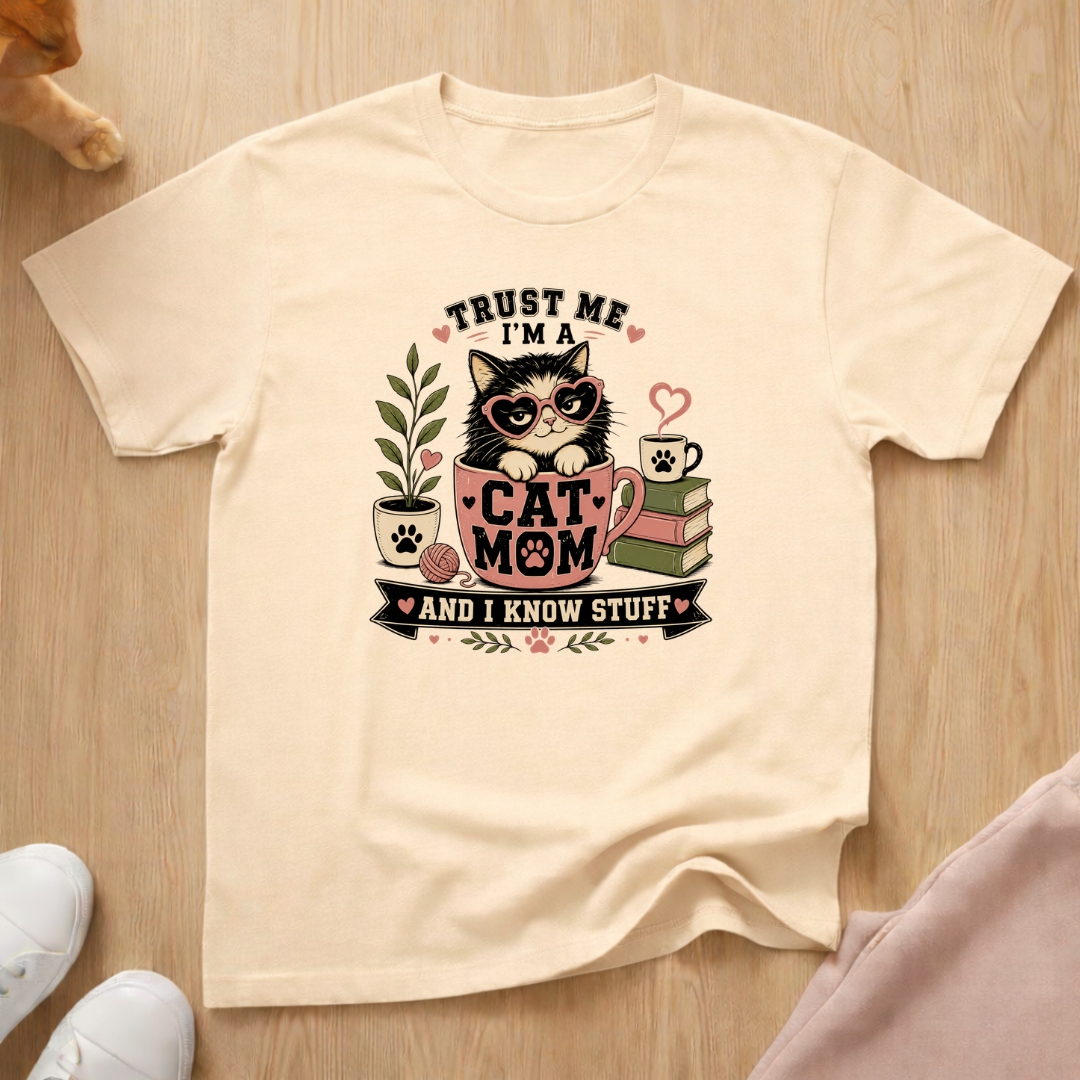 Trust me cat mom T-shirt