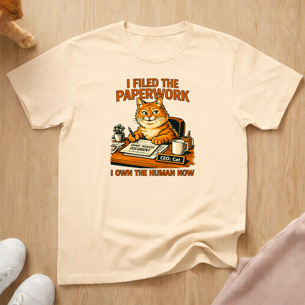 I own the human now T-shirt
