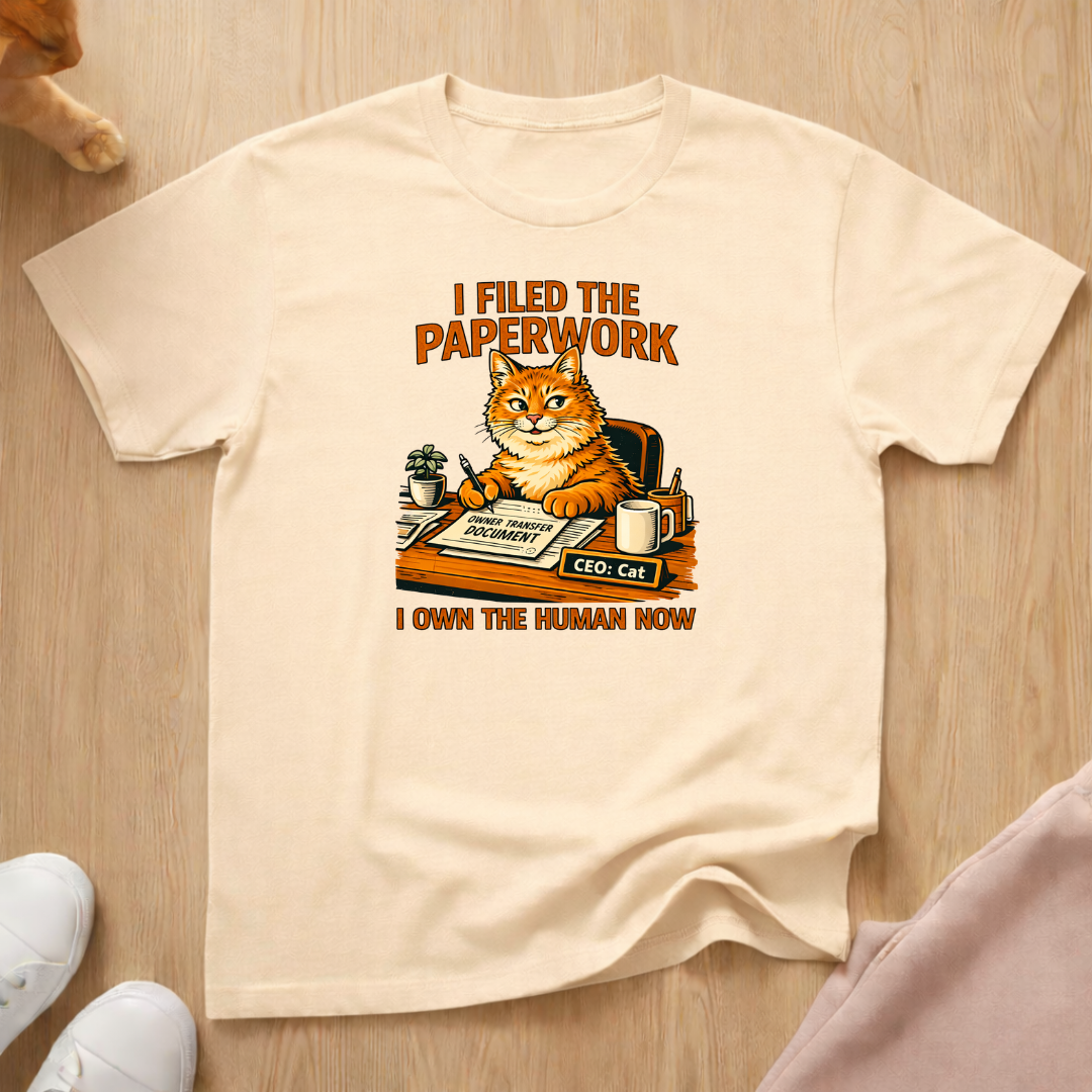 I own the human now T-shirt