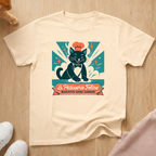 Biscuit making French cat T-shirt
