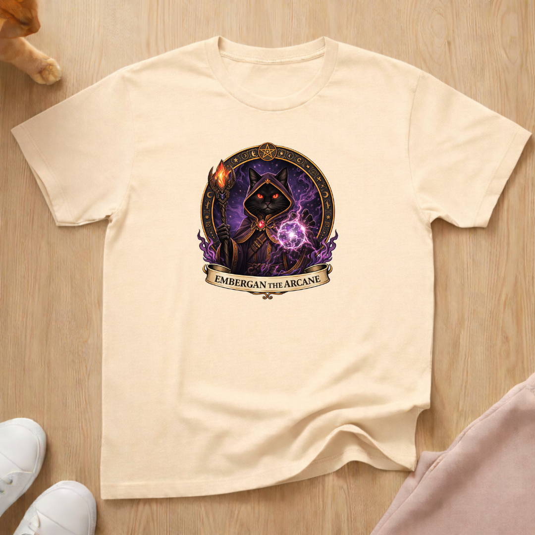 RPG Sorcerer "Embergan" T-shirt