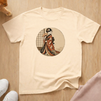 Geisha cat fan T-shirt