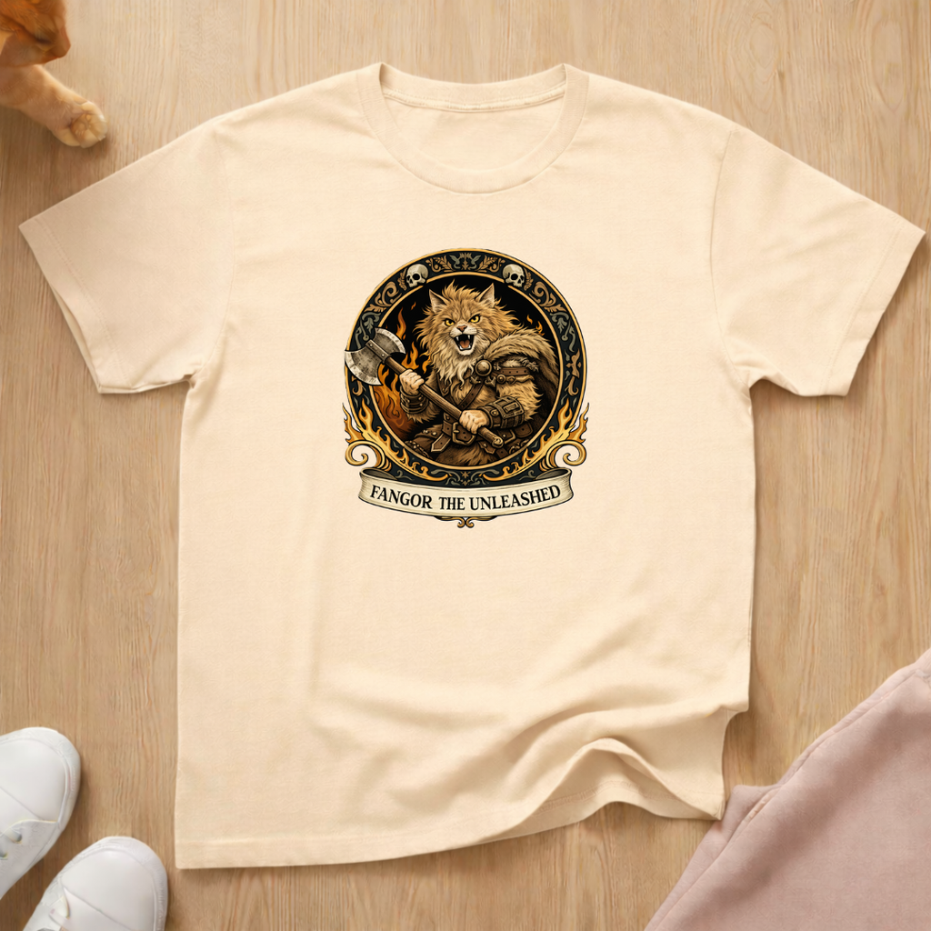 RPG Barbarian "Fangor" T-shirt
