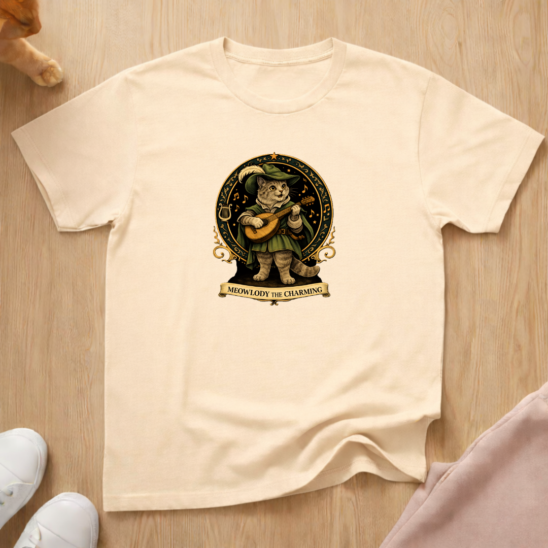 RPG Bard "Meowlody" 2 T-shirt