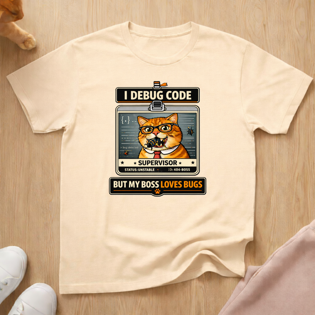 I debug code T-shirt
