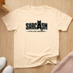 Sarcasm is my love language (dark) T-shirt