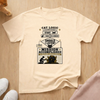 Cat logic flowchart T-shirt